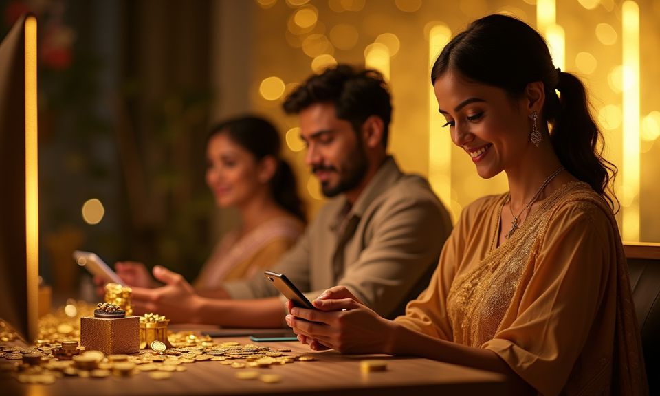 Mobile casino lobby